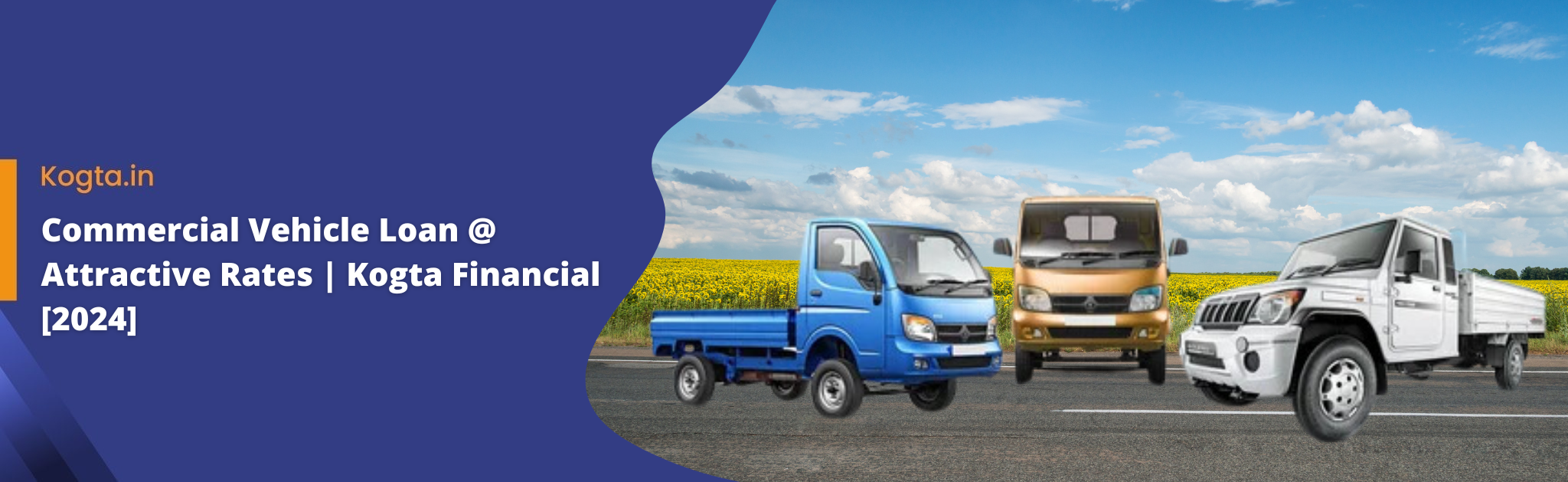 Commercial Vehicle Loan @ Attractive Rates [2024]