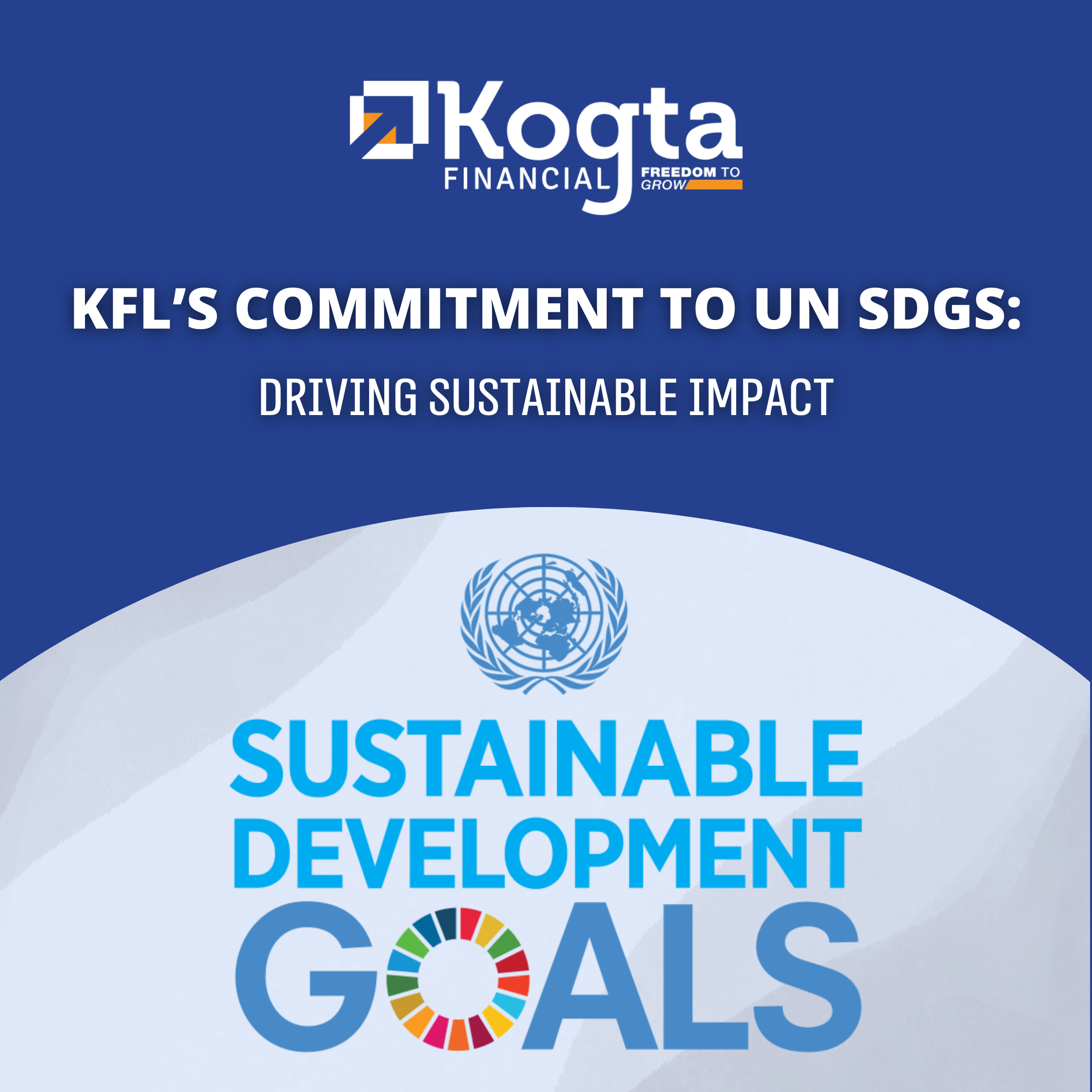 KFL’s Commitment to UN SDGs: Driving Sustainable Impact