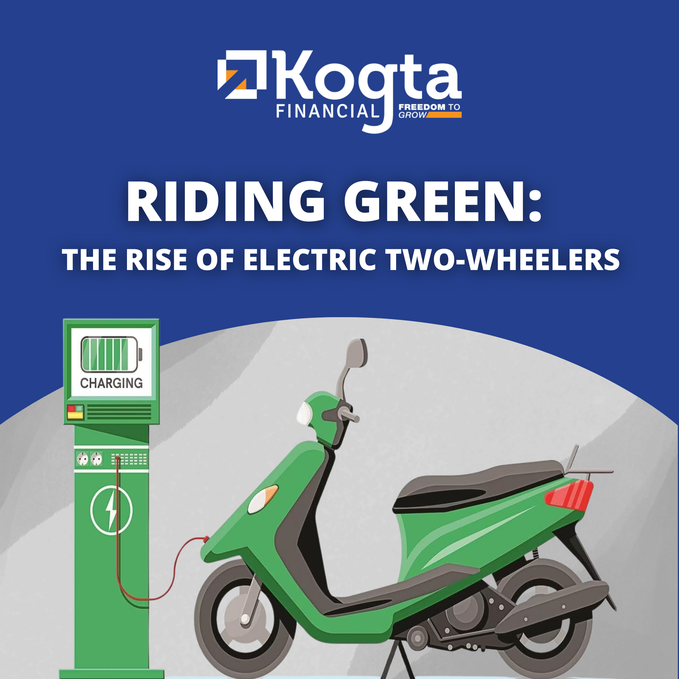 Riding Green: The Rise of Electric Two-Wheelers