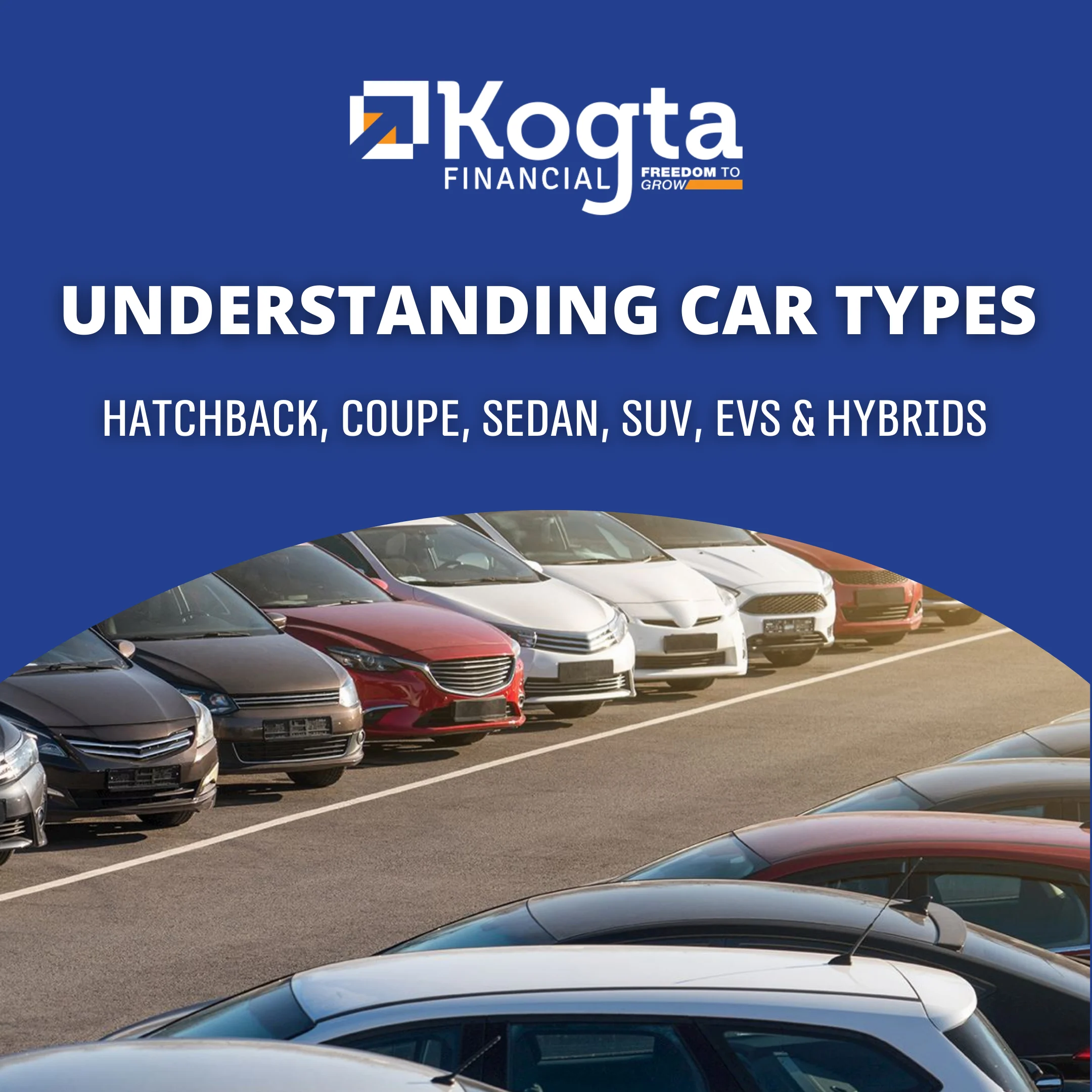 Understanding Car Types: Hatchback, Coupe, Sedan, SUV, EVs & Hybrids